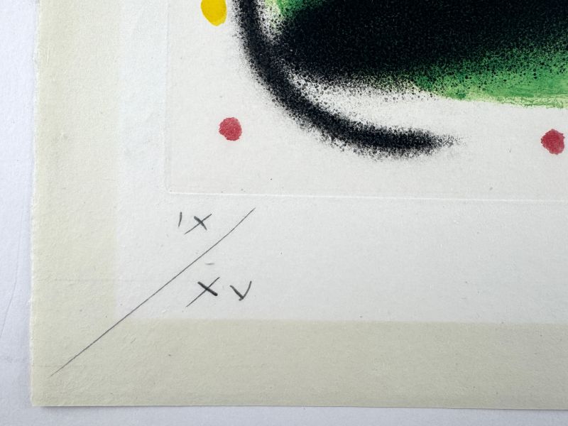 Fus&eacute;es (Etching) - Joan  MIRO