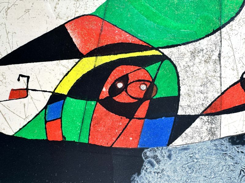 Gaudi IV (Radierung) - Joan  MIRO