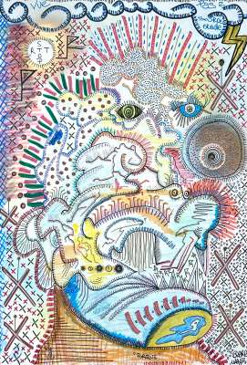 Brut : 1205 (Technique mixte (contemporain)) -  Gréké