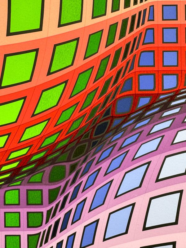 Lava (Siebdruck) - Victor  VASARELY