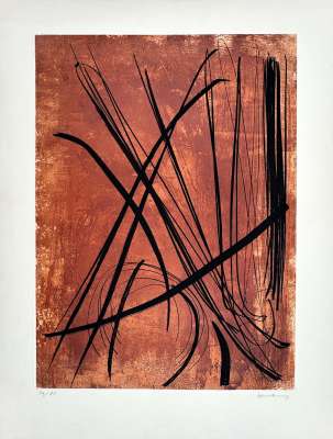 G 19 (Etching and aquatint) - Hans HARTUNG