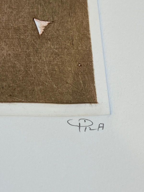 Frémissement singulier (Gravure) - Arthur Luiz  PIZA