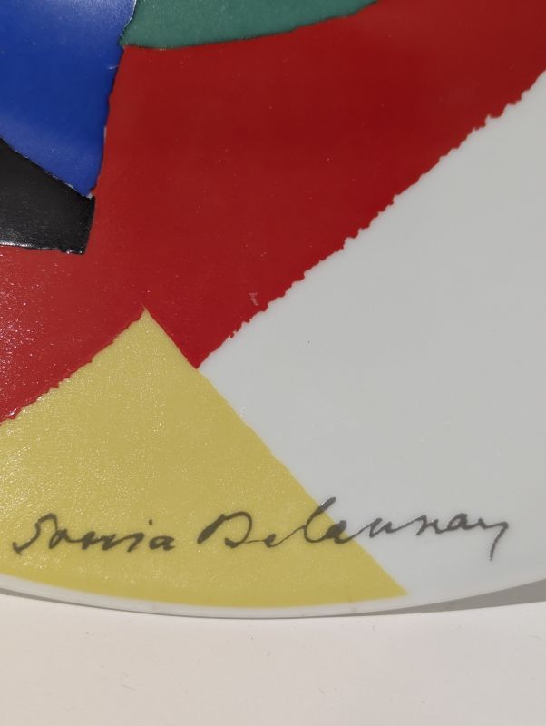 Kreisf&ouml;rmige Ryhtme (Porzellan) - Sonia DELAUNAY