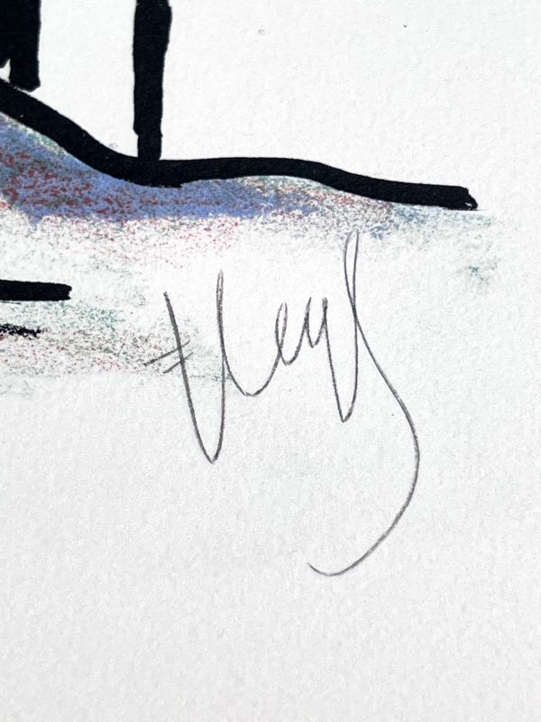 Le Puits (Lithographie) - Fernand LEGER