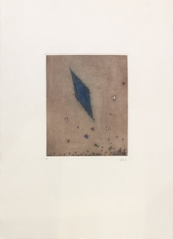 Losange Bleu (Gravure) - Arthur Luiz  PIZA