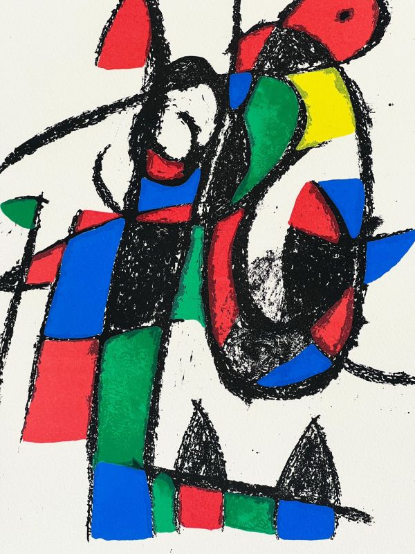 Miro Lithographe II (Planche 3) (Lithographie) - Joan  MIRO