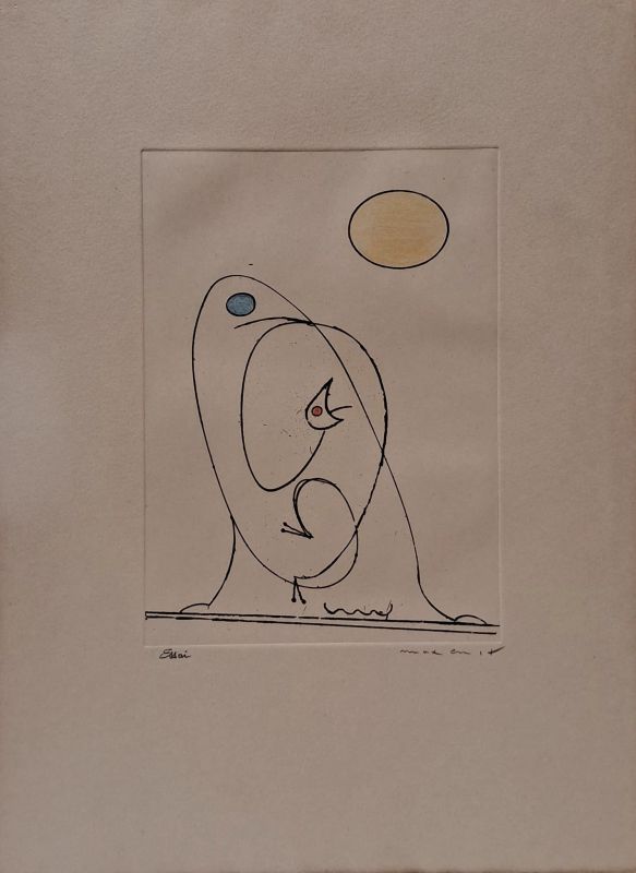 Illustration pour The Essential Max Ernst par Uwe Schneede (Etching) - Max ERNST