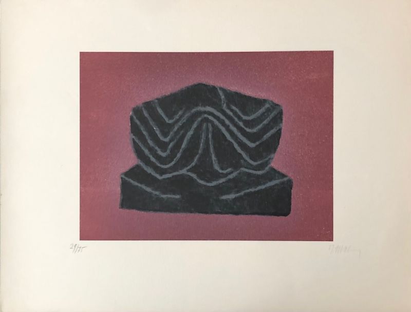 Ardoise (Lithographie) - Raoul UBAC