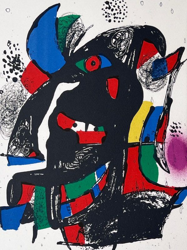 Miro Litografía n°IV (Litografía) - Joan  MIRO
