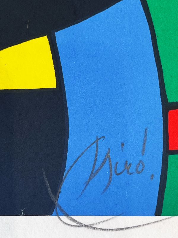 Le Lézard aux plumes d'or (Lithographie) - Joan  MIRO
