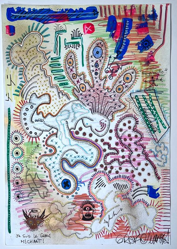 Destiné : 1460 (Mixed media (contemporary) ) -  Gréké