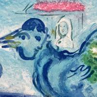 Paysage au Coq (Lithograph) — Marc CHAGALL — Detail view