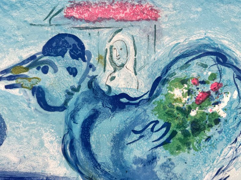 Paysage au Coq (Lithograph) — Marc CHAGALL — Detail view