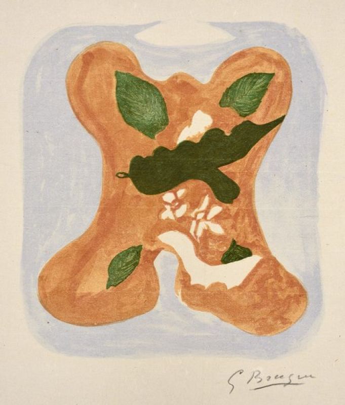 Descent into hell - plate 2 (Lithograph) - Georges BRAQUE