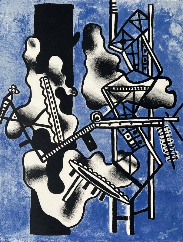 Paysage 48 (Litografía) - Fernand LEGER