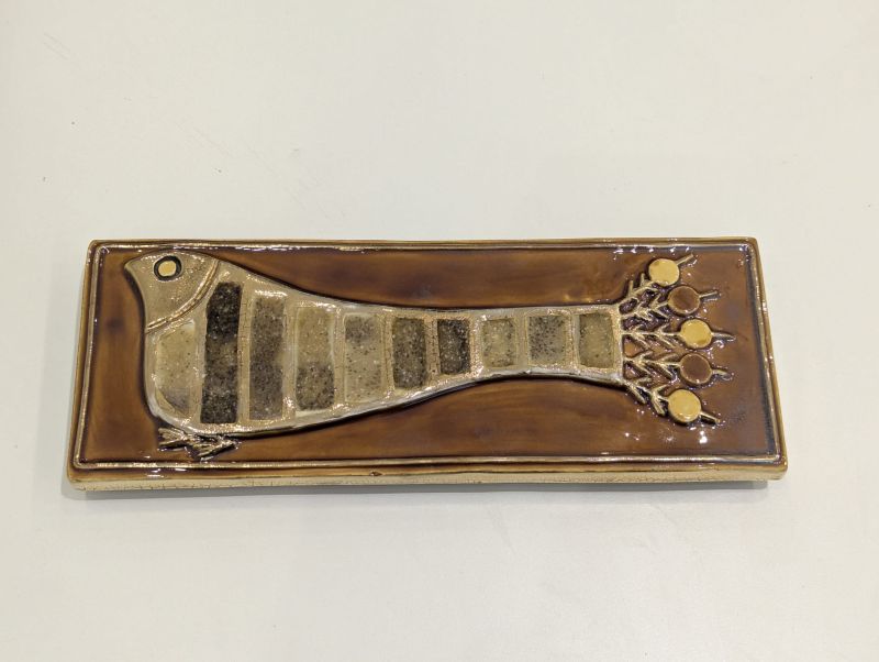 Boîte Oiseau bronze (Céramique) - Mithé ESPELT