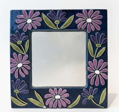Miroir carré (Keramik) - Mithé ESPELT