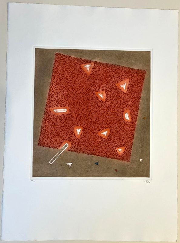 Frémissement singulier (Gravure) - Arthur Luiz  PIZA