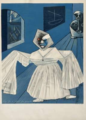 Sign for a School for Pirates (Lithographie) - Max ERNST