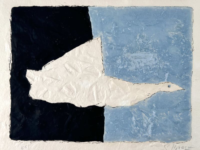 El pato (Litografía) - Georges BRAQUE