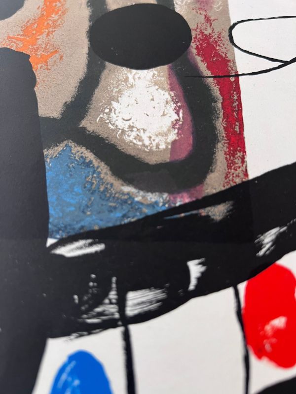 Derri&egrave;re le Miroir (Lithographie) - Joan  MIRO