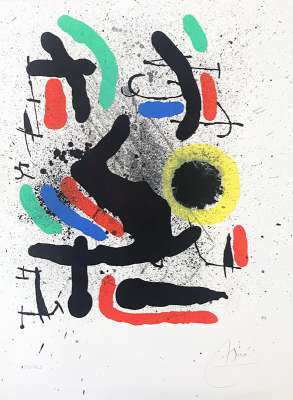 Liberté des libertés (Lithograph) - Joan  MIRO