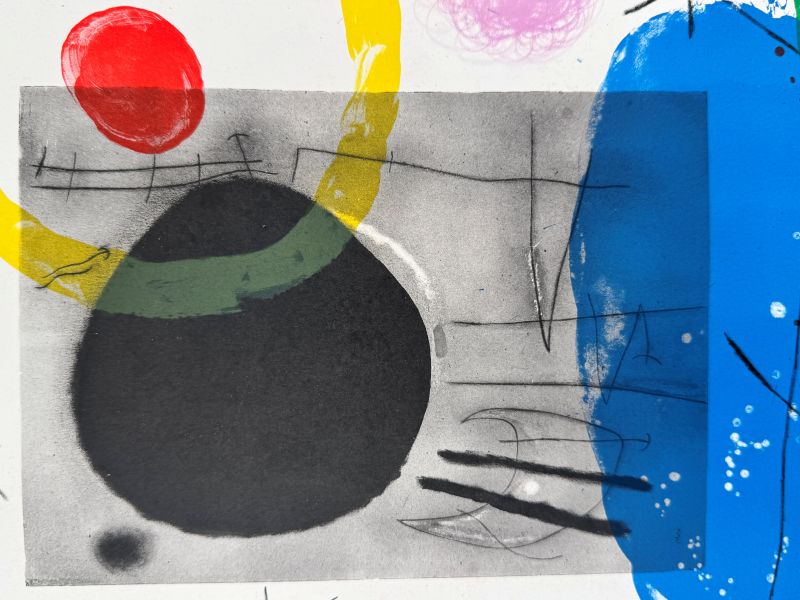 Derri&egrave;re le Miroir (Lithograph) - Joan  MIRO