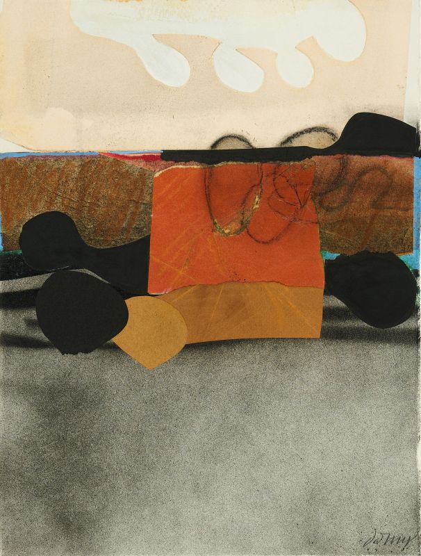 Sans titre (Collage) - Bertrand DORNY