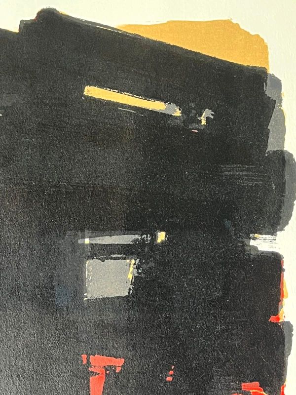 Lithographie n°8 (Lithographie) - Pierre  SOULAGES