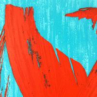 Abstract composition II (Lithograph) — Gérard SCHNEIDER — Detail view
