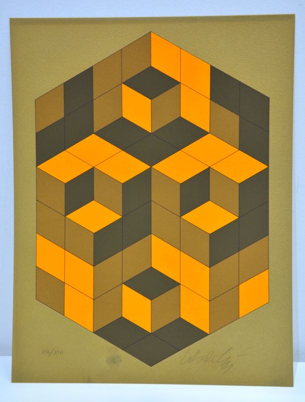 Microcosmos (Sérigraphie) - Victor  VASARELY