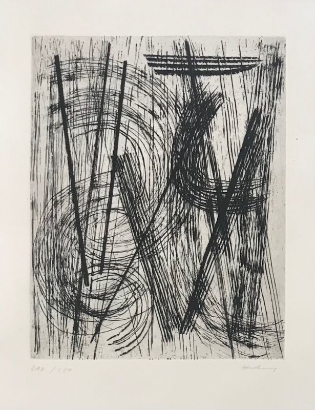 G 15 (Etching and aquatint) - Hans HARTUNG