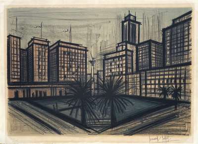 San Francisco (Lithographie) - Bernard BUFFET