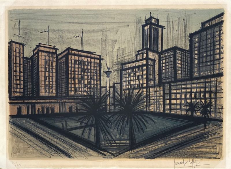 San Francisco (Lithographie) - Bernard BUFFET