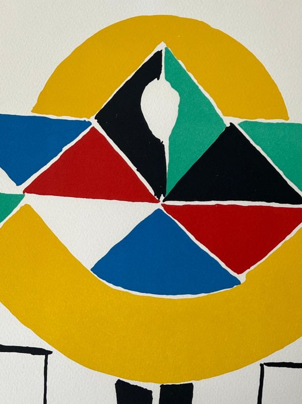 Carnaval (Lithographie) - Sonia DELAUNAY