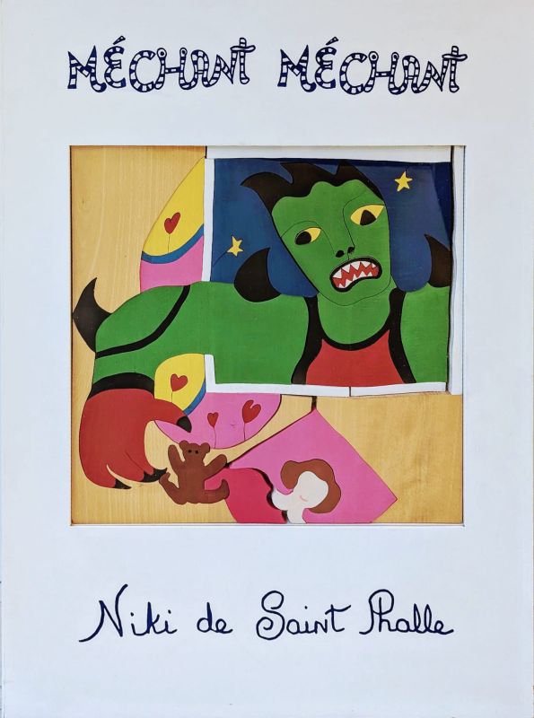 Méchant-Méchant : Puzzle (Sculpture) - Niki DE SAINT PHALLE