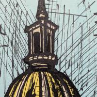 Les Invalides (Litografía) — Bernard BUFFET — Vista de detalle