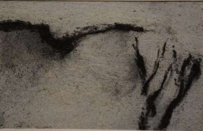 Falaise grise III (Charcoal) - Jean-Jacques  DOURNON