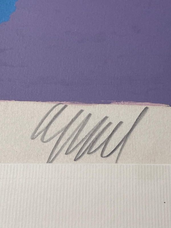 Innocent cat (Lithographie) - Karel APPEL