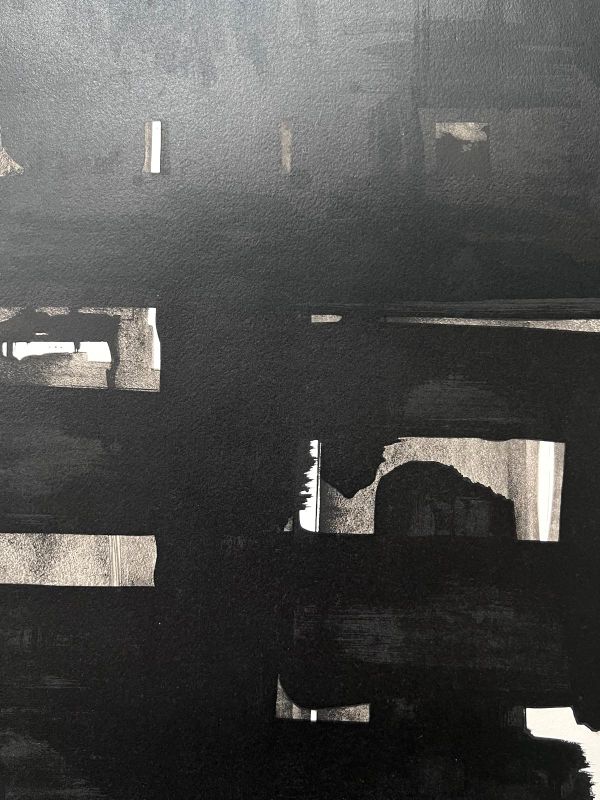 Lithographie n°3 (Litografía) - Pierre  SOULAGES