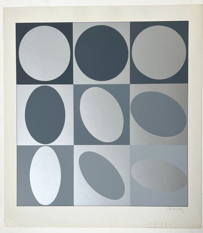 Ezust (Sérigraphie) - Victor  VASARELY