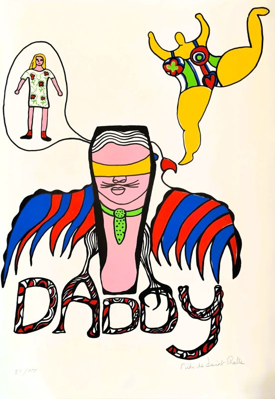 Daddy (Sérigraphie) - Niki DE SAINT PHALLE