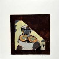Nature Morte Oblique (Eau-forte et aquatinte) — Georges BRAQUE — Vue avant