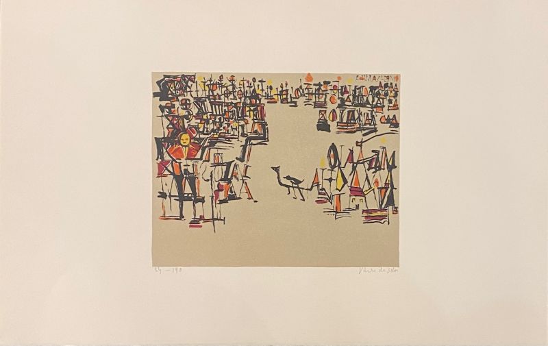 Carnaval (Lithograph) - Maria Helena VIEIRA DA SILVA