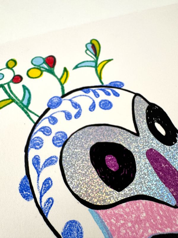 Totem (Farblithographie) - Niki DE SAINT PHALLE