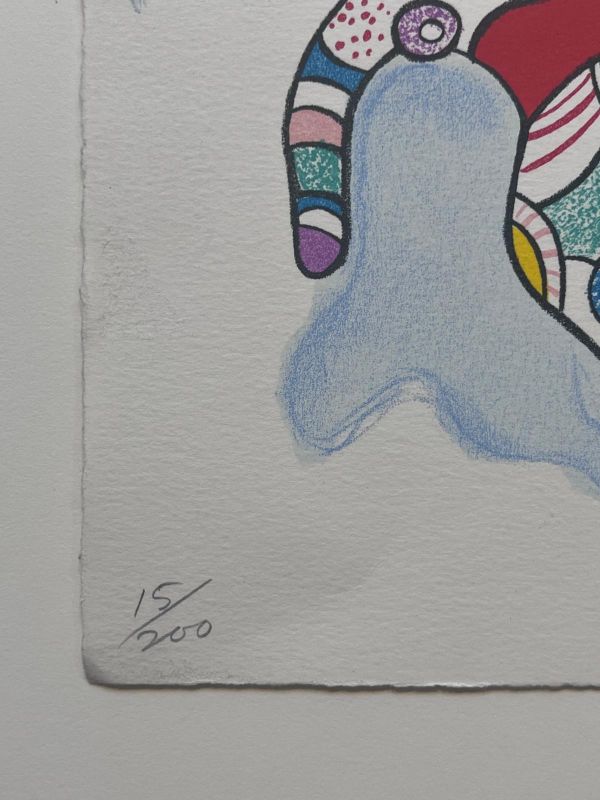 La danse &eacute;clat&eacute;e (Lithographie) - Niki DE SAINT PHALLE