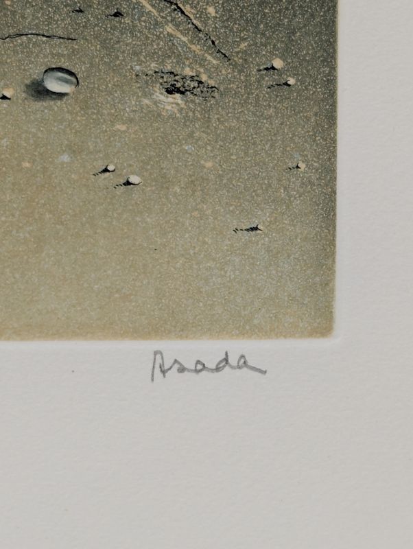 ASADA Hiroshi (1931-1997) // Force du temps (Aguatinta) -  Artistes Divers