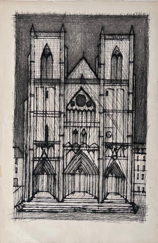 Recherche de la pureté (Drypoint) - Bernard BUFFET