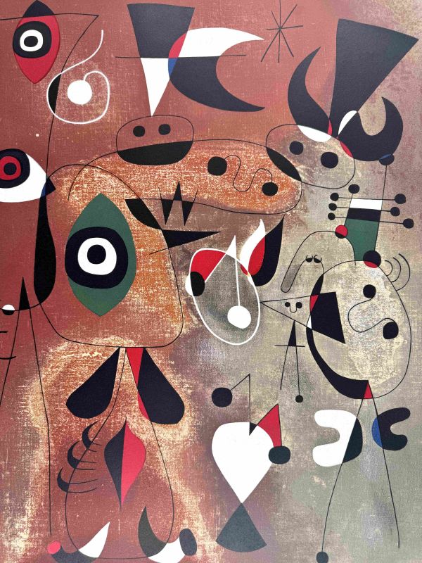 Mujeres, P&aacute;jaros, Estrella (Litografía) - Joan  MIRO