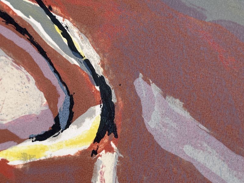 Kopf (Farblithographie) - Bram   VAN VELDE